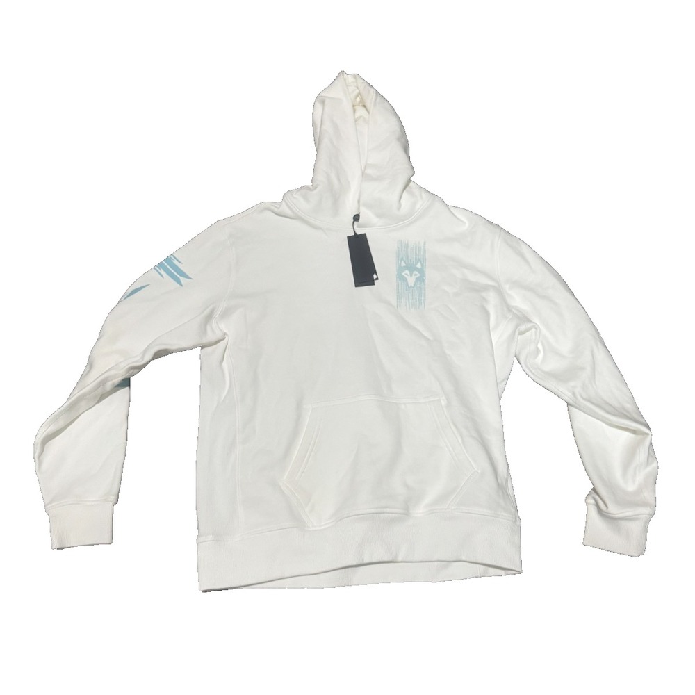 Greyson Hoodie Pullover M white Canyon aspen Arctic colorway sweater - New